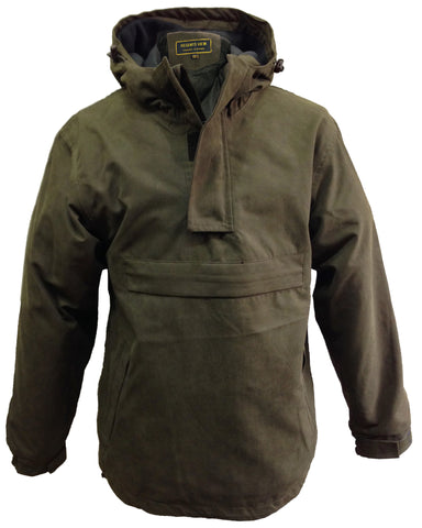 Regents View Padded Waxed Cotton Jacket - Olive