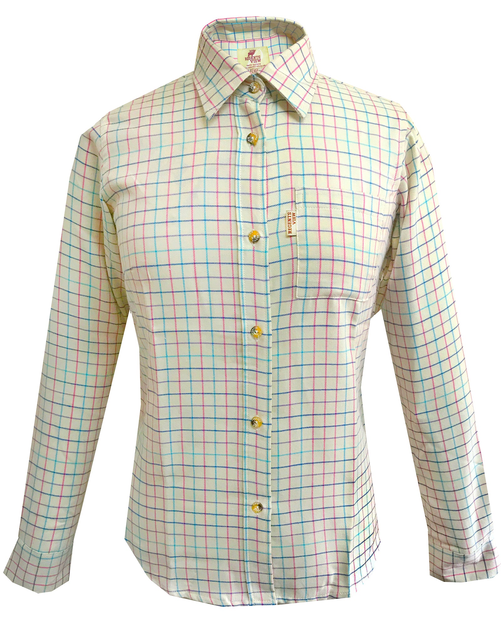 Regents View Women Superior Quality Long Sleeve Shirt - SHP2 Cream