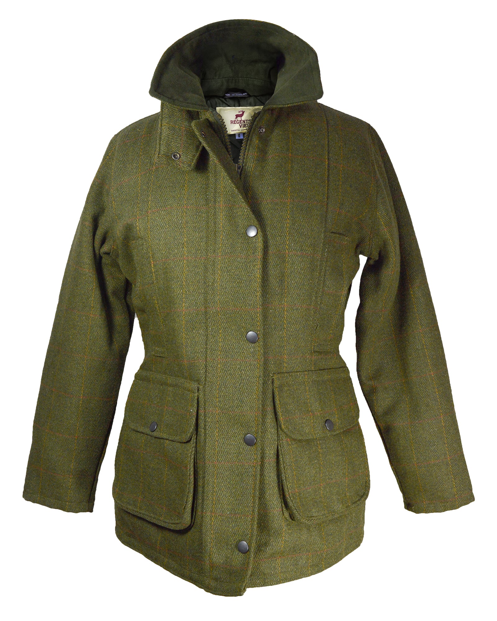 Regents View Women Tweed Jacket - Dark Tweed