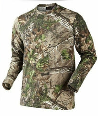 Men's Camouflage T-Shirt- Long Sleeve