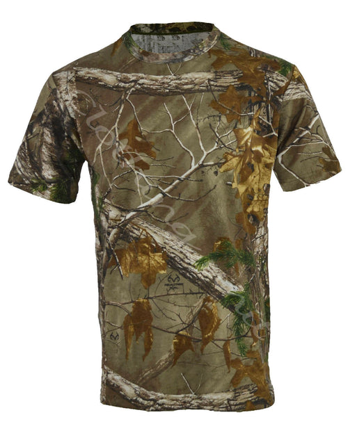Men's Camouflage T-Shirt- Short Sleeve