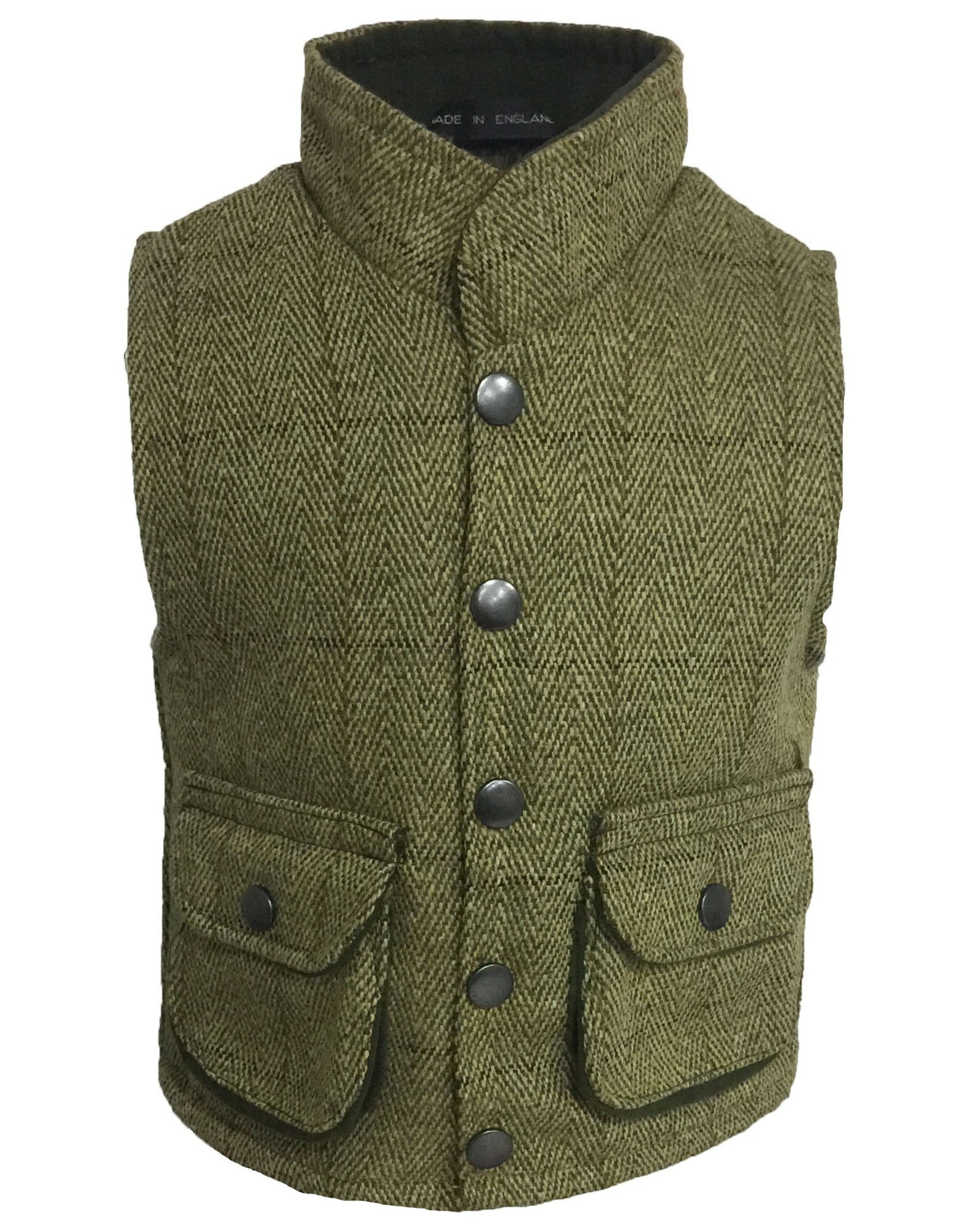Regents View Childrens Tweed Bodywarmer - Light Tweed