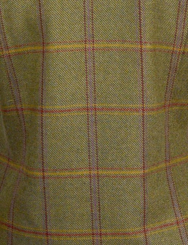 Regents View Padded Waxed Cotton Jacket - Olive