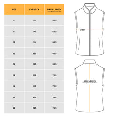 Regents View Women Fleece Bodywarmer - Navy