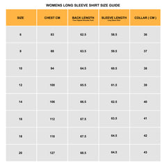 Regents View Womens Tattersall Long Sleeve Shirt - SH40 Blue/White/Pink