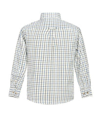Regents View Childrens Tattersall Check Shirt - SH1-2 Blue