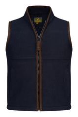 Regents View Childrens Fleece Gilet - Navy
