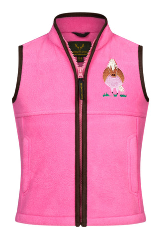 Regents View Childrens Fleece Gilet - Denim