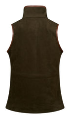 Regents View Women Fleece Bodywarmer - Forest Green