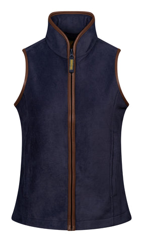 Regents View Childrens Fleece Gilet - Navy