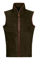 Regents View Mens Fleece Bodywarmer - Forest Green