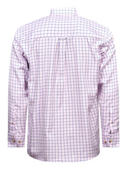 Regents View Men Tattersall Long Sleeve Shirt - SH51 Pink