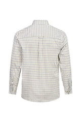 Regents View Men Tattersall Long Sleeve Shirt - SH1-1 Green