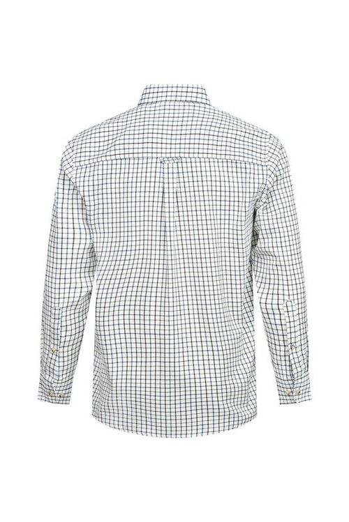 Regents View Men Tattersall Long Sleeve Shirt - SH1-2 Blue