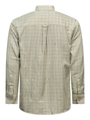 Regents View Men Tattersall Long Sleeve Shirt - SH27-2 Olive