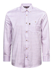 Regents View Men Tattersall Long Sleeve Shirt - SH51 Pink