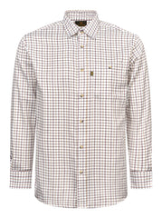 Regents View Men Tattersall Long Sleeve Shirt - SH1-3 Red