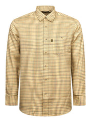 Regents View Men Tattersall Long Sleeve Shirt - SH27-1 Gold