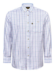 Regents View Men Tattersall Long Sleeve Shirt - SH41 Navy