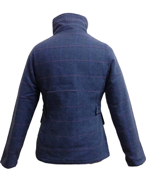 Regents View Women Premium Tweed Jacket - Blue