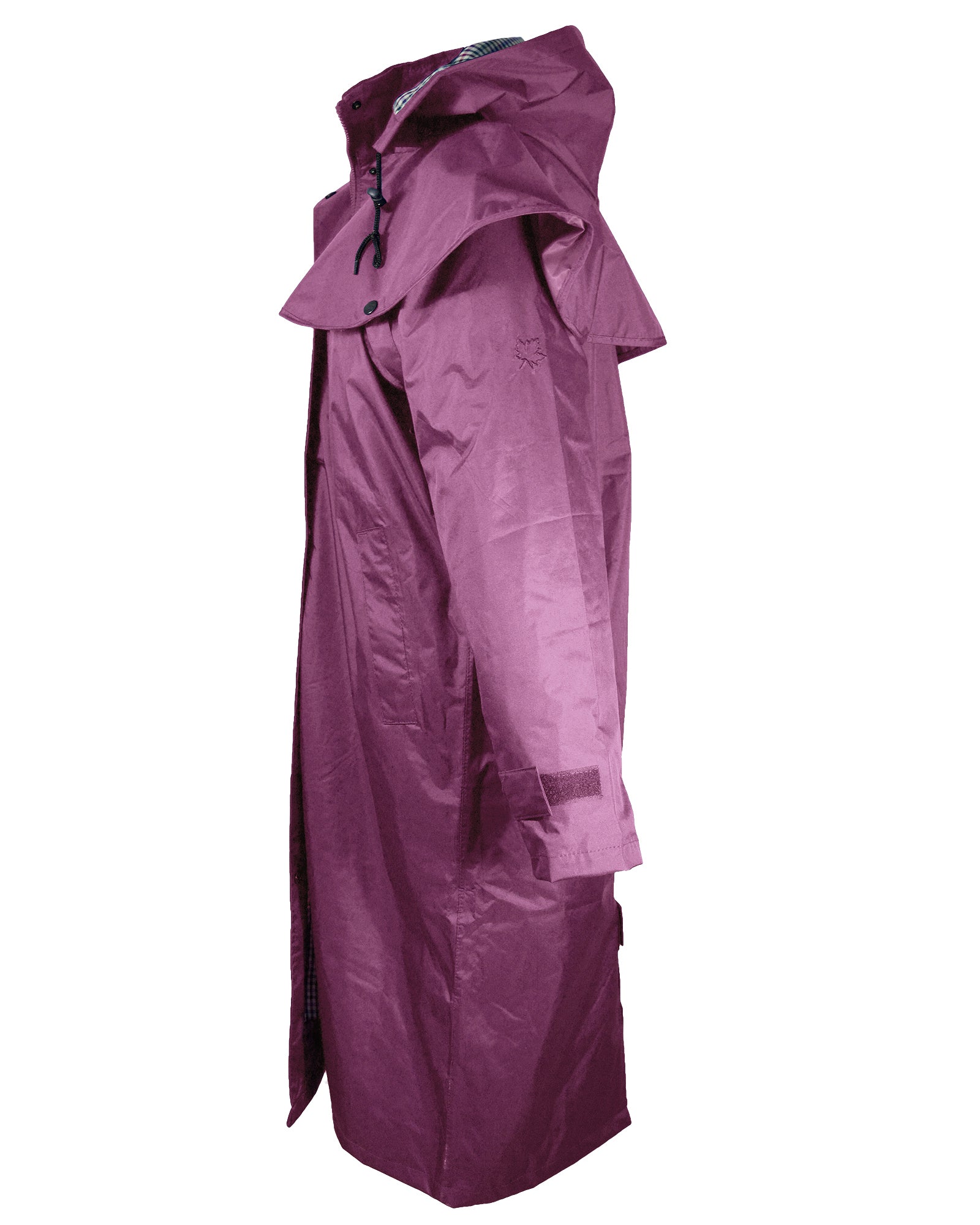 Champion Sandringham Womens Waterproof Full-Length Coat - Purple