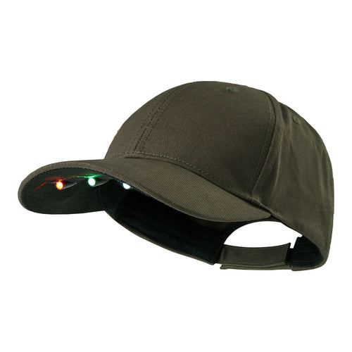 Deerhunter Cap with LED light - Bark Green - One Size