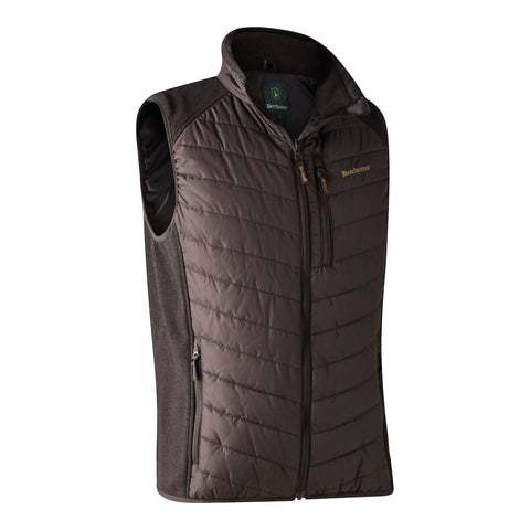 Quilted Multi-Pocket Water Resistant button Bodywarmer Gilet - Navy