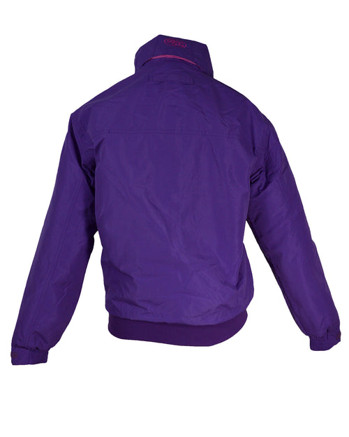Regents View Womens Fleece Lined Bomber Jacket - Purple
