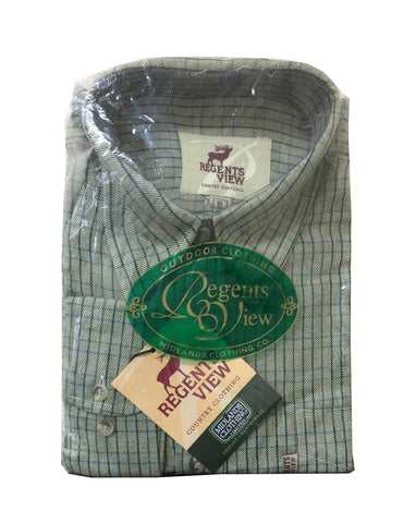 Regents View Mens Superior Stitching 100% Cotton Moleskin Trousers - Lovat